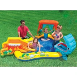 Aire De Jeux Jurassic Gonflable Intex 10 Aire De Jeux Jurassic Gonflable Intex -Magasin Mobilier aire de jeux dinosaure gonflable intex 4