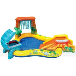 Aire De Jeux Jurassic Gonflable Intex 11 Aire De Jeux Jurassic Gonflable Intex -Magasin Mobilier aire de jeux dinosaure gonflable intex 5
