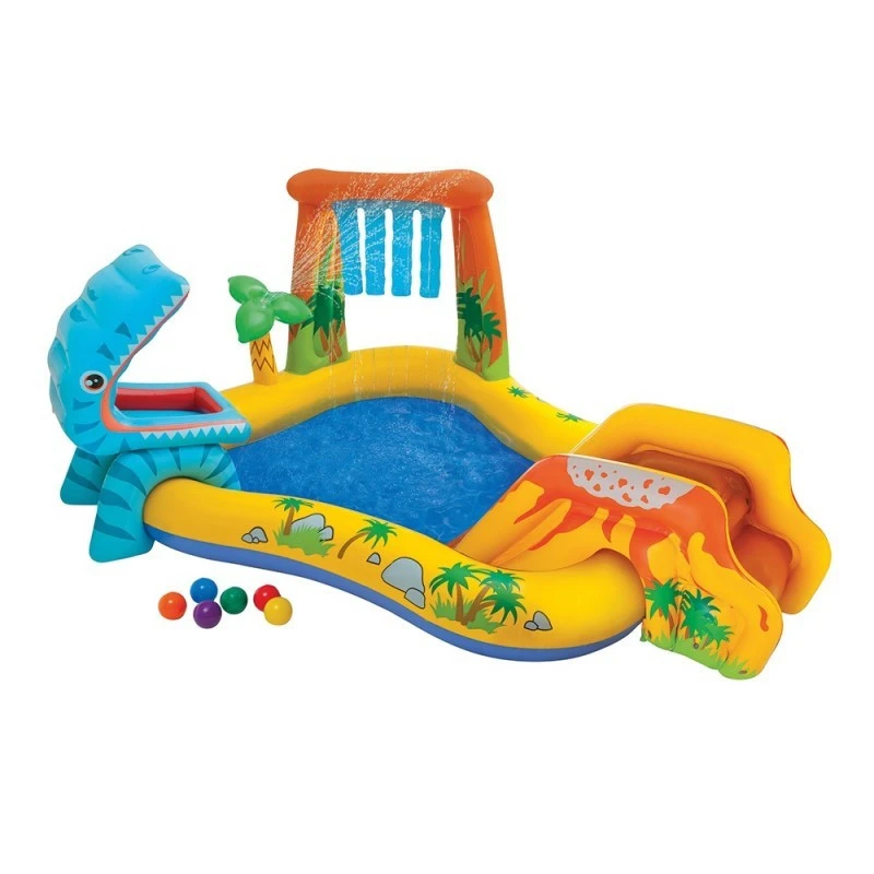 Aire De Jeux Jurassic Gonflable Intex 1 Aire De Jeux Jurassic Gonflable Intex