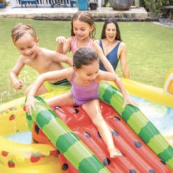 Aire De Jeux Gonflable Fruity Intex -Magasin Mobilier aire de jeux gonflable fruity intex 4