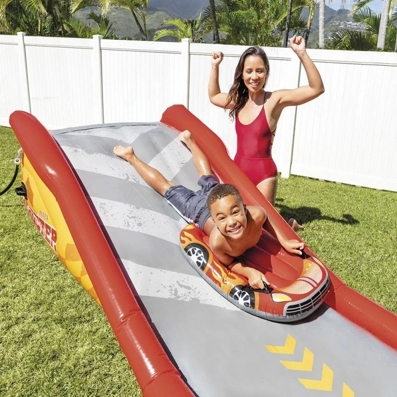 Aire De Jeux Gonflable Gliss Party Formule 1 Intex 4 Aire De Jeux Gonflable Gliss Party Formule 1 Intex – Image 4