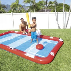 Aire De Jeux Gonflable Multisports Intex -Magasin Mobilier aire de jeux gonflable multisports intex 3