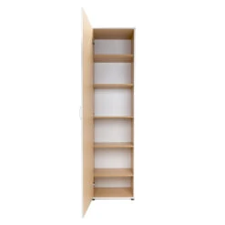 Armoire 1 Porte 6 Niveaux Blanc -Magasin Mobilier armoire 1 porte 6 niveaux andy blanc 2