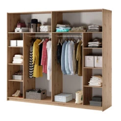 Armoire 2 Portes Grand Modèle Avec Miroir Nantes -Magasin Mobilier armoire 2 portes grand modele avec miroir nantes 2