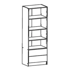 Demeyere Armoire Lingère 2 Portes 2 Tiroirs Laud 6 Demeyere Armoire Lingère 2 Portes 2 Tiroirs Laud -Magasin Mobilier armoire lingere 2 portes 2 tiroirs laud 2