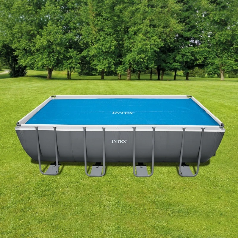 Bâche à Bulles Rectangulaire Pour Piscines 5.49 X 2.74 M Intex 1 Bâche à Bulles Rectangulaire Pour Piscines 5.49 X 2.74 M Intex