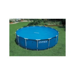 Bâche à Bulles Ronde Pour Piscines D. 5,49 M Intex -Magasin Mobilier bache a bulles ronde pour piscines d 549 m intex 3