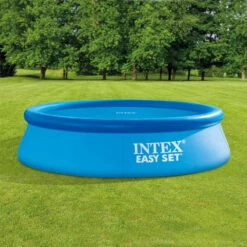 Bâche à Bulles Ronde Pour Piscines Diamètre 3,05 M Intex -Magasin Mobilier bache a bulles ronde pour piscines diametre 305 m intex 2