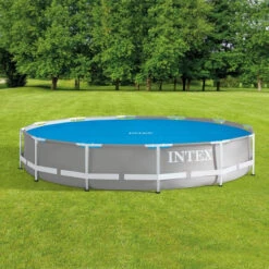 Bâche à Bulles Ronde Pour Piscines Diamètre 3,66 M Intex