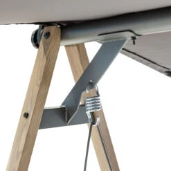 Balancelle 3 Places Soly Honey/charbon Hespéride -Magasin Mobilier balancelle 3 places soly honeycharbon hesperide 2