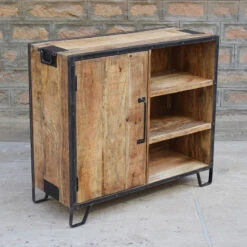 Buffet 1 Porte 3 Niches Manguier -Magasin Mobilier buffet 1 porte 4 niches manguier 2