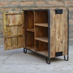 Buffet 1 Porte 3 Niches Manguier -Magasin Mobilier buffet 1 porte 4 niches manguier 4