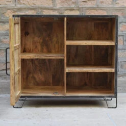 Buffet 1 Porte 3 Niches Manguier -Magasin Mobilier buffet 1 porte 4 niches manguier 7