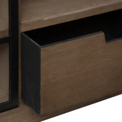 Buffet 2 Portes Coulissantes 4 Tiroirs Danik Atmosphera -Magasin Mobilier buffet 2 portes coulissantes 4 tiroirs danik atmosphera 5