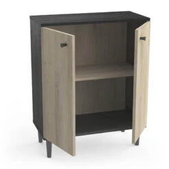 Demeyere Buffet 2 Portes Industriel Arty -Magasin Mobilier buffet 2 portes industriel arty 1 3