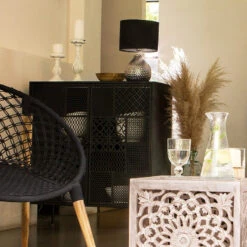 Buffet 2 Portes Métal Ajouré Teeco Atmosphera 11 Buffet 2 Portes Métal Ajouré Teeco Atmosphera -Magasin Mobilier buffet 2 portes metal ajoure teeco atmosphera 4