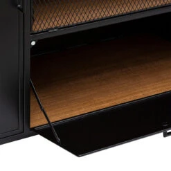 Buffet 2 Portes 3 Niches Cierna Atmosphera -Magasin Mobilier buffet 2 portes niches cierna atmosphera 3