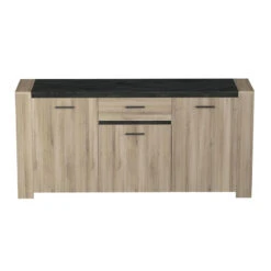 Demeyere Buffet 3 Portes 1 Tiroir Sheffield -Magasin Mobilier buffet 3 portes 1 tiroir sheffield 4