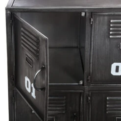 Buffet Métal Sevin 6 Portes Atmosphera 10 Buffet Métal Sevin 6 Portes Atmosphera -Magasin Mobilier buffet metal sevin 6 portes atmosphera 4