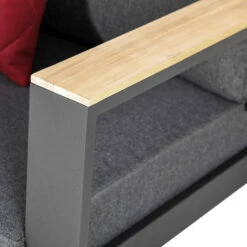 Canapé 3 Places Emperia Graphite Hespéride -Magasin Mobilier canape 3 places emperia graphite hesperide 3