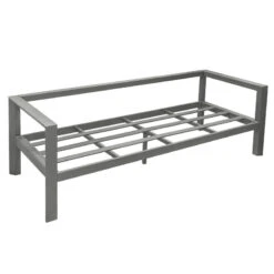 Canapé Extérieur 3 Places Evasion Graphite Hespéride -Magasin Mobilier canape exterieur 3 places evasion graphite hesperide 1 2