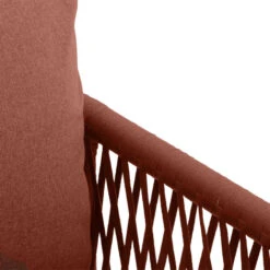 Canapé Extérieur 3 Places Oriengo Brique Hespéride -Magasin Mobilier canape exterieur 3 places oriengo brique hesperide 4