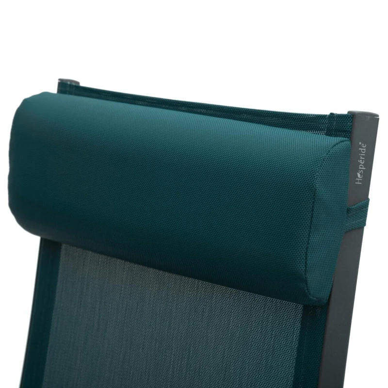 Chaise Longue Decima Hespéride Bleu Canard/graphite 5 Chaise Longue Decima Hespéride Bleu Canard/graphite – Image 5