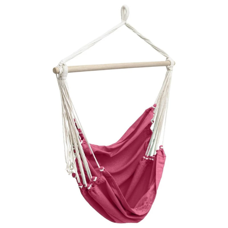 Chaise Suspendue Détente Cuenca Framboise Hespéride 1 Chaise Suspendue Détente Cuenca Framboise Hespéride