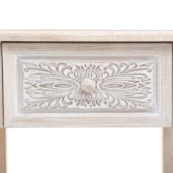 Chevet Bois 1 Tiroir Hina Atmosphera -Magasin Mobilier chevet bois 1 tiroir hina atmosphera 2