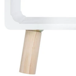 Chevet Break Blanc Lot De 2 Atmosphera -Magasin Mobilier chevet break blanc lot de 2 atmosphera 2