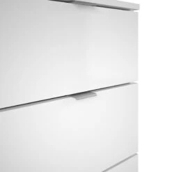 Demeyere Chiffonnier 5 Tiroirs Blanc Perfect -Magasin Mobilier chiffonnier 5 tiroirs blanc perfect 3