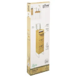 Chiffonnier En Bambou Avec Miroir Levia 5five 11 Chiffonnier En Bambou Avec Miroir Levia 5five -Magasin Mobilier chiffonnier en bambou levia 5five 3