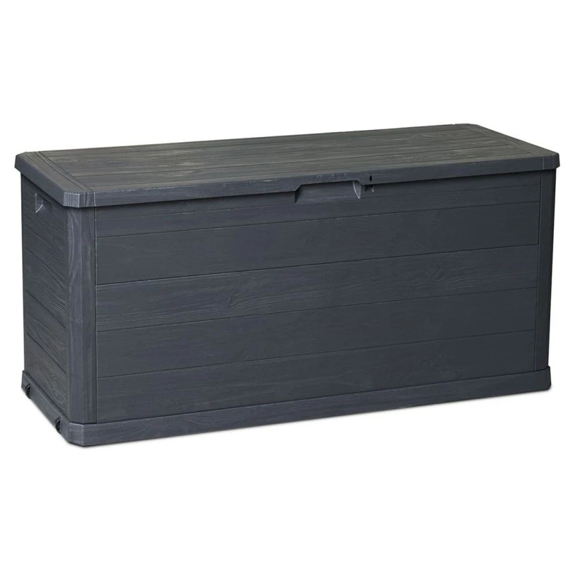 Coffre De Rangement Woody Gris 280 Litres 1 Coffre De Rangement Woody Gris 280 Litres