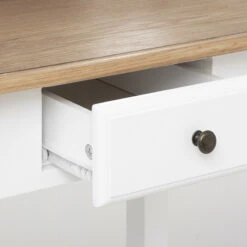 Coiffeuse Blanche 3 Tiroirs Solen Atmosphera -Magasin Mobilier coiffeuse blanche 3 tiroirs solen atmosphera 5