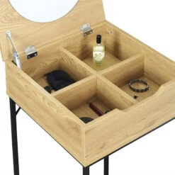 Coiffeuse Bois Et Métal Abbott 15 Coiffeuse Bois Et Métal Abbott -Magasin Mobilier coiffeuse bois et metal abbott 7