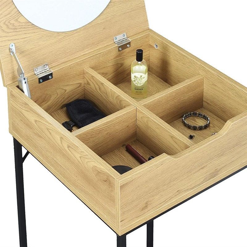 Coiffeuse Bois Et Métal Abbott 8 Coiffeuse Bois Et Métal Abbott – Image 8