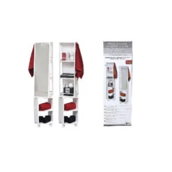 Colonne Miroir Pivotant Sur Roulettes -Magasin Mobilier colonne miroir pivotant sur roulettes 2