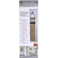 Colonne Salle De Bain Bicolore Stockholm 5 Colonne Salle De Bain Bicolore Stockholm -Magasin Mobilier colonne salle de bain bicolore 2