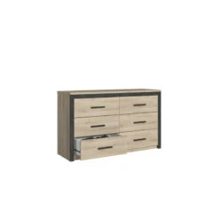 Demeyere Commode Kansas 6 Tiroirs -Magasin Mobilier commode colorado 6 tiroirs 3