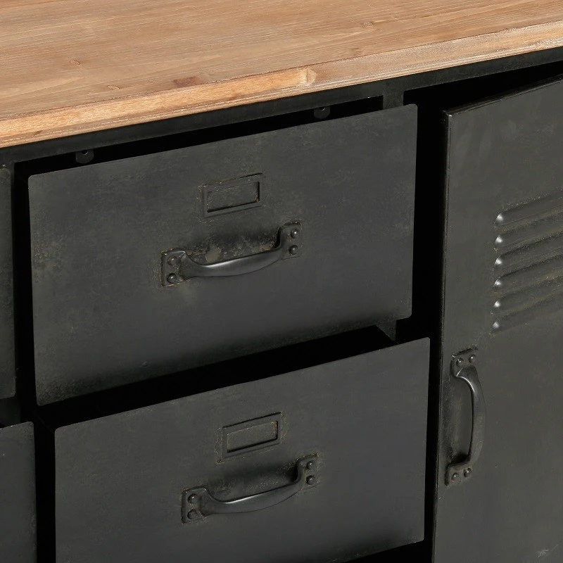 Commode Métal Et Bois Cierna Atmosphera 2 Commode Métal Et Bois Cierna Atmosphera – Image 2