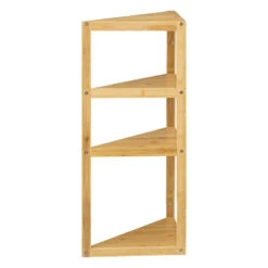 Etagère D'angle Bambou 3 Niveaux Lab'n Modul 5Five -Magasin Mobilier etagere angle 3 niveaux lab n modul 2
