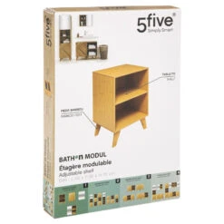 Etagère De Salle De Bain 1 Tablette Bath'n Modul 5Five -Magasin Mobilier etagere de salle de bain 1 tablette bath n modul 5five 4