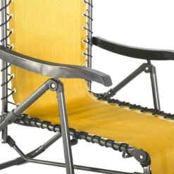 Fauteuil Détente D'extérieur Hespéride Silos Jaune Moutarde -Magasin Mobilier fauteuil detente d exterieur hesperide silos jaune moutarde 1 3