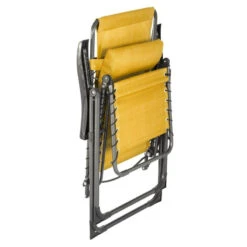 Fauteuil Détente D'extérieur Hespéride Silos Jaune Moutarde -Magasin Mobilier fauteuil detente d exterieur hesperide silos jaune moutarde 1 5