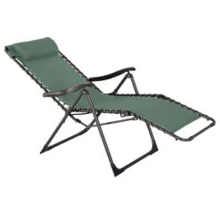 Fauteuil Détente D'extérieur Hespéride Silos Vert Olive -Magasin Mobilier fauteuil detente d exterieur hesperide silos vert olive 1 2