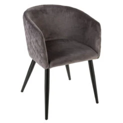 Fauteuil Séjour Marlo Gris Atmosphera