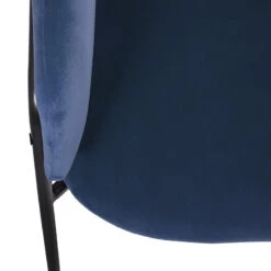 Fauteuil Velours Bleu Siron Atmosphera 7 Fauteuil Velours Bleu Siron Atmosphera -Magasin Mobilier fauteuil velours bleu atmosphera 2