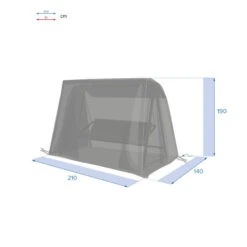 Housse De Protection Pour Balancelle Hambo Hespéride -Magasin Mobilier housse protection pour balancelle hambo hesperide 2