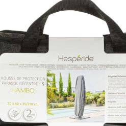 Housse De Protection Pour Parasol Déporté S Hambo Hespéride -Magasin Mobilier housse protection pour parasol deporte s hambo hesperide 2