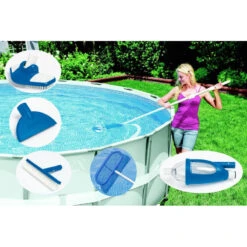Kit D'entretien Piscine Luxe Vac+ Intex -Magasin Mobilier kit d entretien piscine luxe intex 5